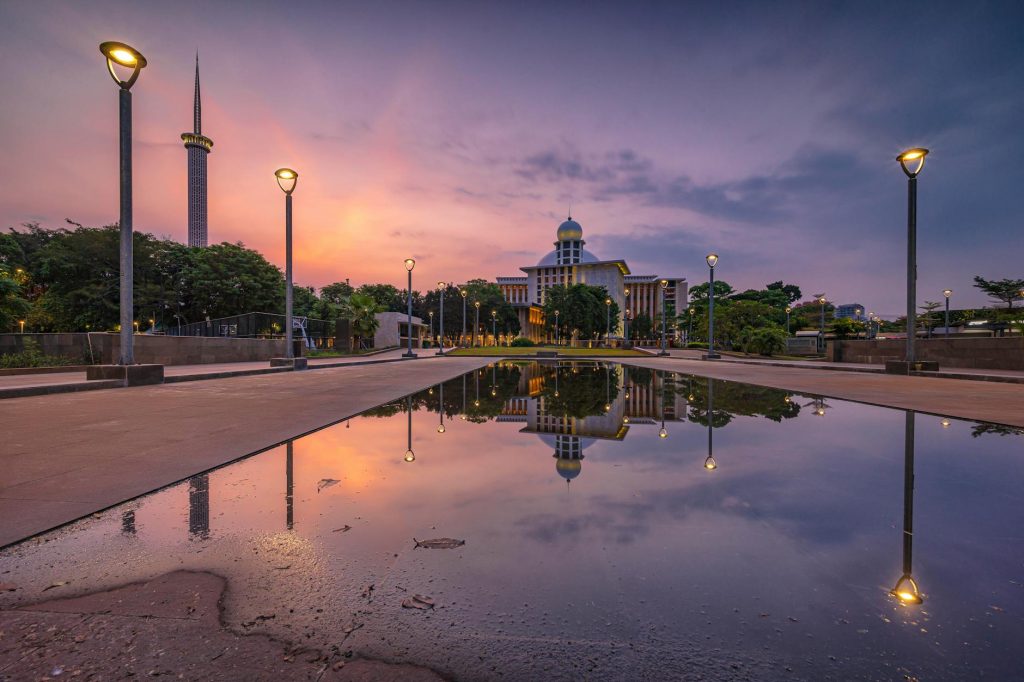 Beautifull Istiqlal Reflection